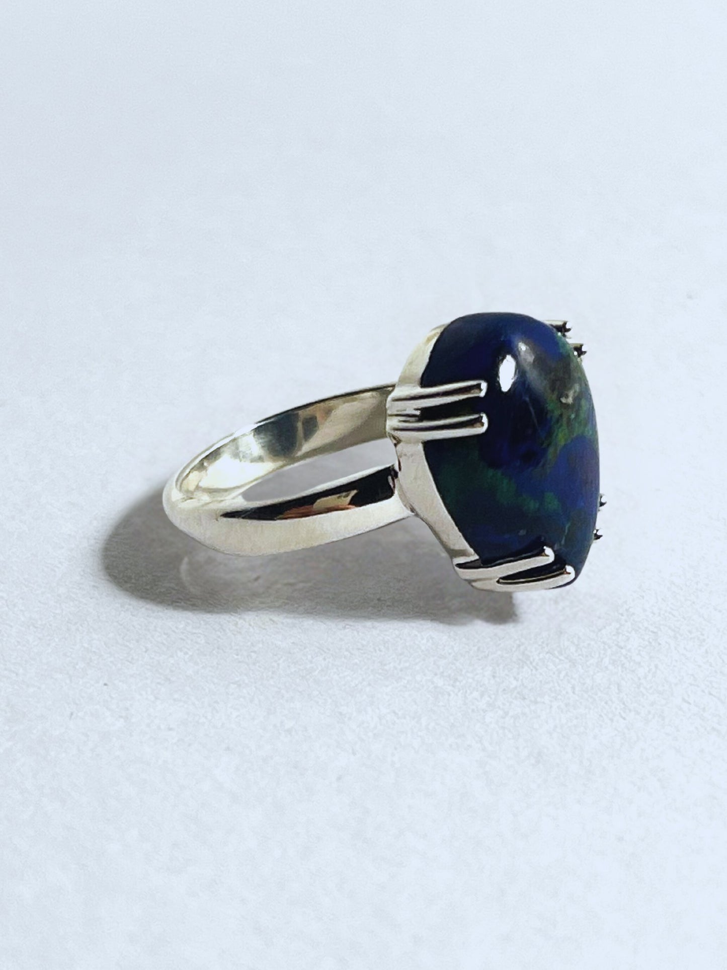 Azure Malachite Ring - A Gemstone of Heavenly Beauty - Stellify