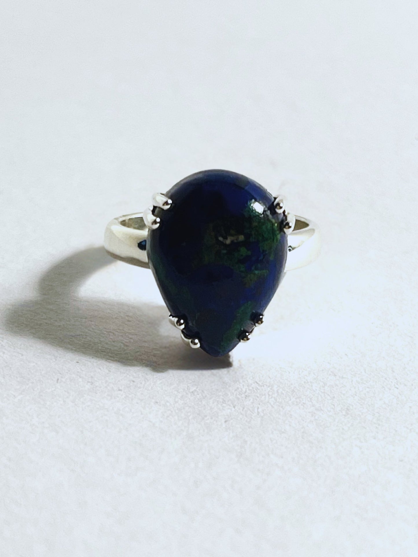 Azure Malachite Ring - A Gemstone of Heavenly Beauty - Stellify