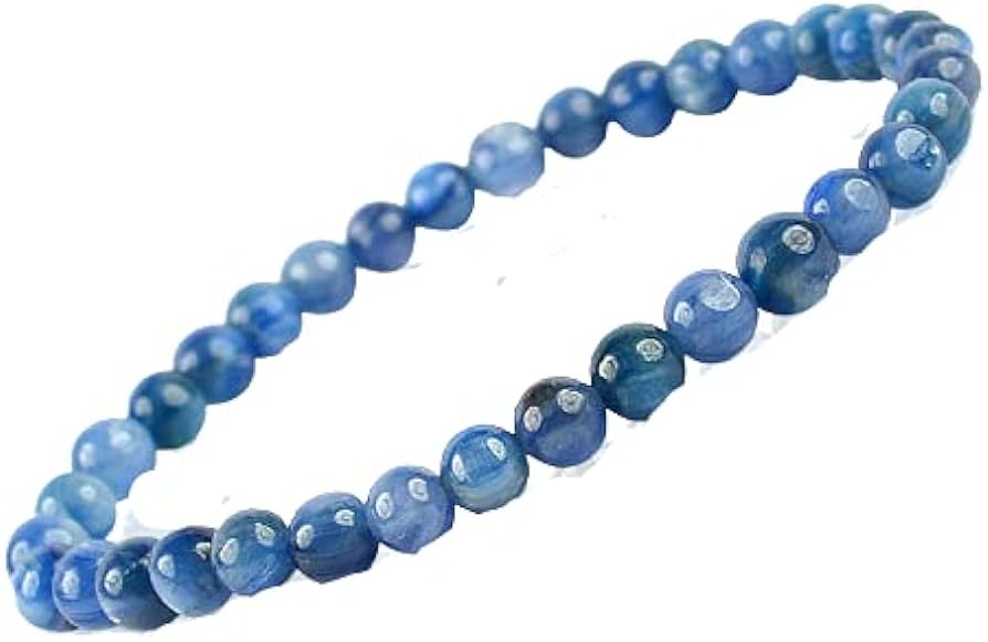 Kyanite Beaded Stretch Bracelet - Stellify