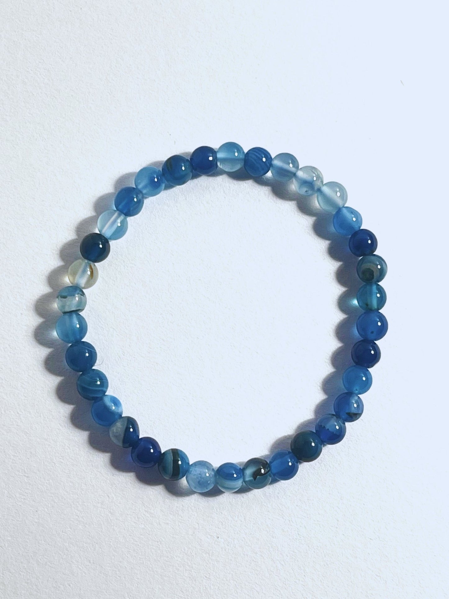 Kyanite Beaded Stretch Bracelet - Stellify