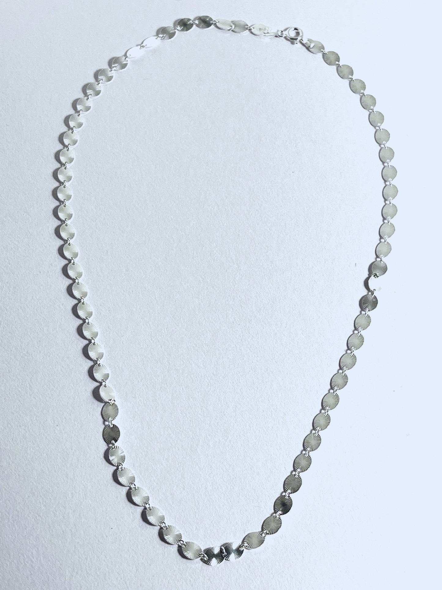 Sterling Silver Mirror Effect Necklace - Stellify