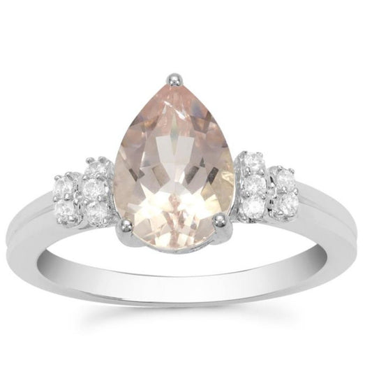 Goshenite Elegance Embrace Ring - Stellify