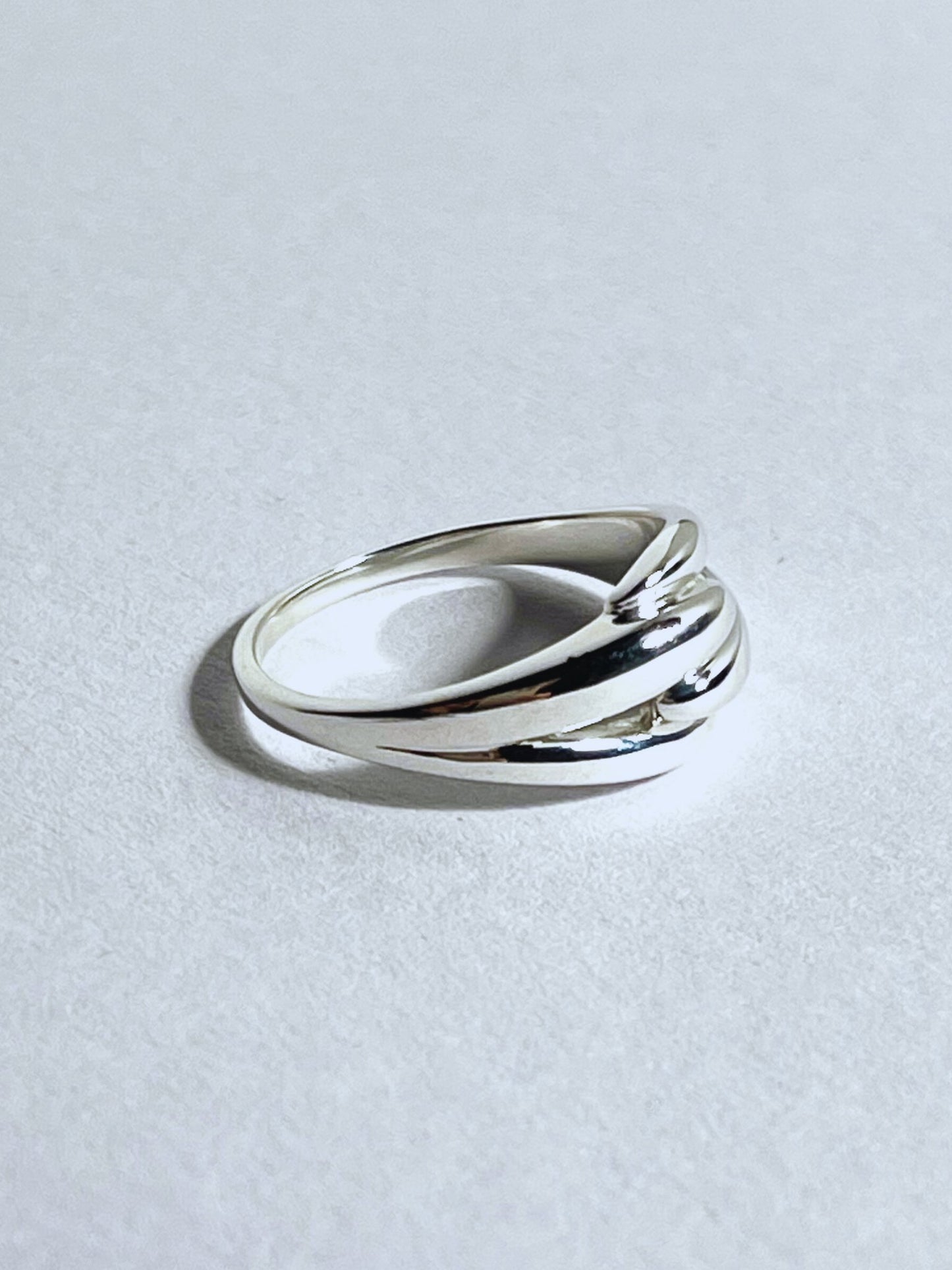 Sterling Silver Infinity Hands Ring - Stellify