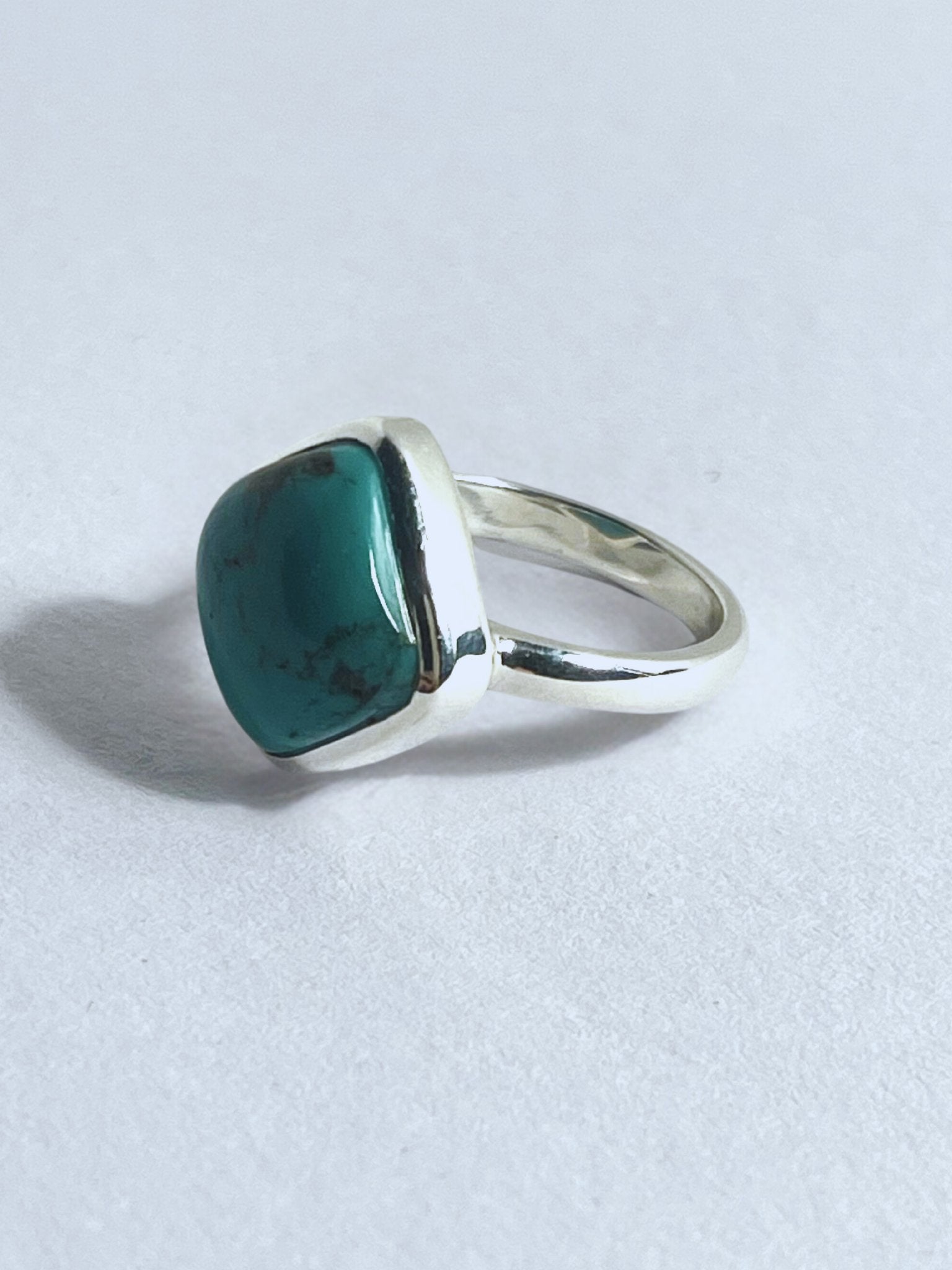 Sterling Silver Turquoise Statement Ring - Stellify